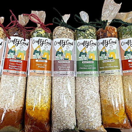 Crafty Cook soups, Stews and Risotto meal kits