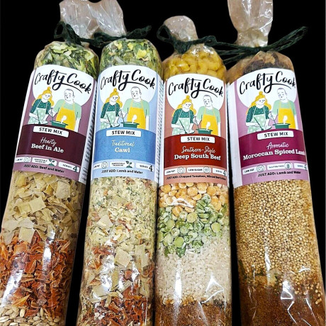 Crafty Cook soups, Stews and Risotto meal kits