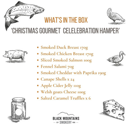 Gourmet Celebration Gift Box Hamper