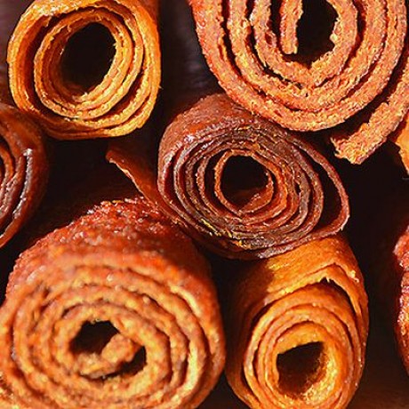 Orange, Persimmon, Plum &amp; Peach Fruit Leathers - Fruit Rollups
