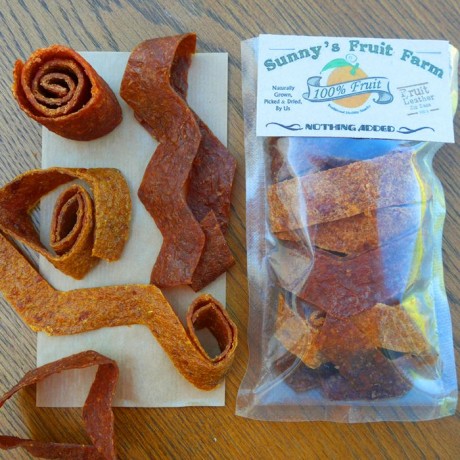 Orange, Persimmon, Plum &amp; Peach Fruit Leathers - Fruit Rollups
