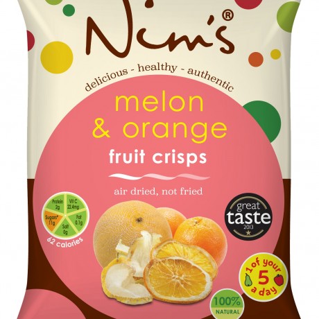 Air Dried Melon &amp; Orange Crisps