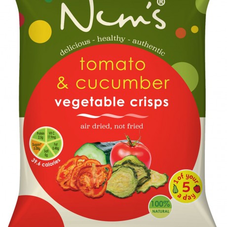 Air Dried Tomato &amp; Cucumber Crisps