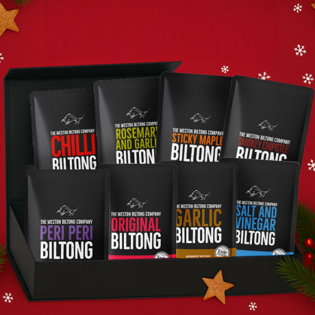 Massive 8 Pack Biltong Selection Box Massive 8 Pack Biltong Selection Box