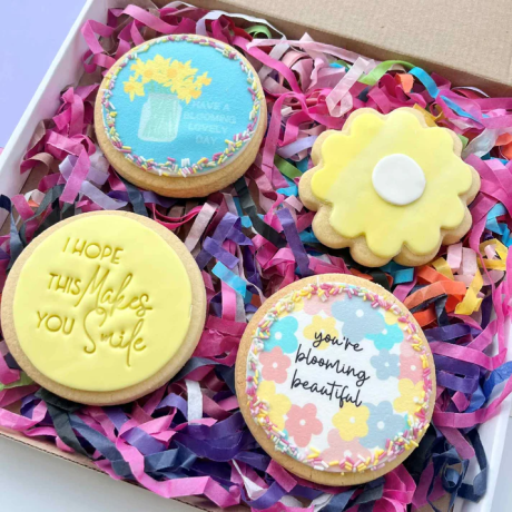 Blooming Day Birthday Biscuit Gift Box
