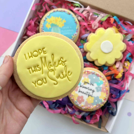 Blooming Day Birthday Biscuit Gift Box
