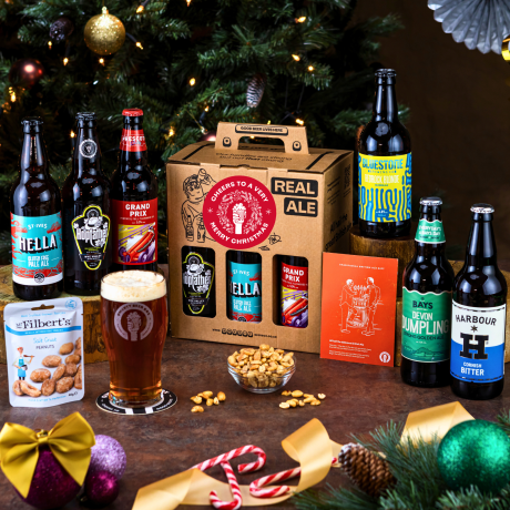 Premium British Real Ale Beer Gift Hamper (6 x 500ml)