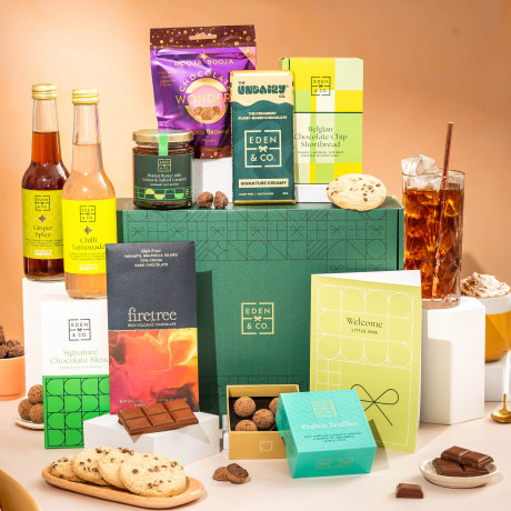 Luxury Hamper with Mocktails Luxury Hamper with Mocktails