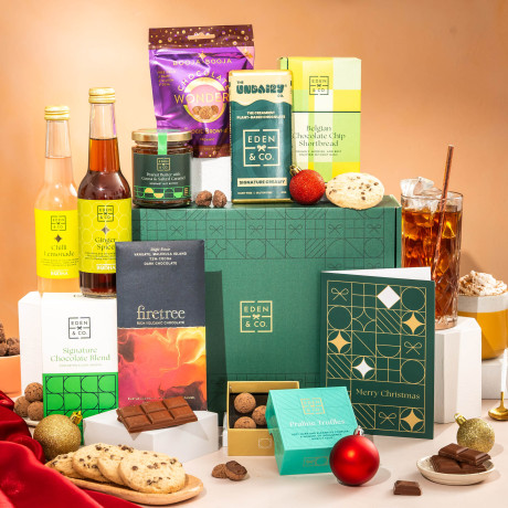 Luxury Hamper with Mocktails Luxury Hamper with Mocktails