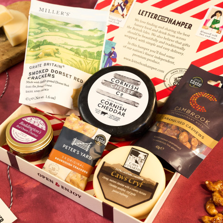 Cheese Lovers Letter Box Hamper Cheese Lovers Letter Box Hamper