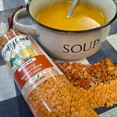Spiced Carrot and Lentil Soup Mix