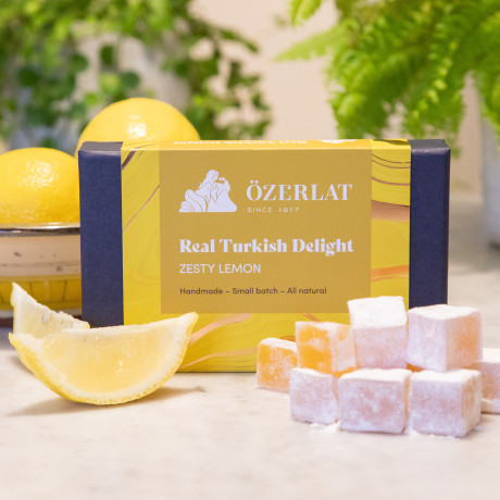 Zesty Lemon Turkish Delight