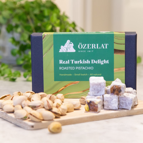 Roasted Pistachio Turkish Delight Roasted Pistachio Turkish Delight