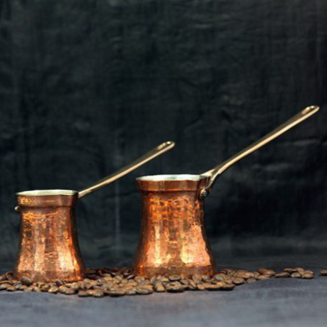 Handmade Copper Cezve (Turkish Coffee Pot) Handmade Copper Cezve (Turkish Coffee Pot)