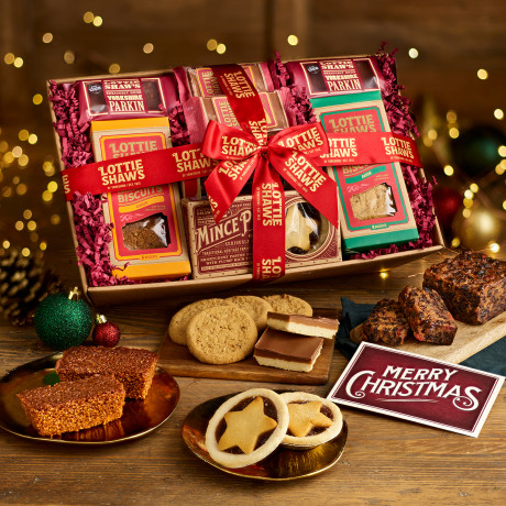 Merry Christmas Treats Hamper Box Merry Christmas Treats Hamper Box
