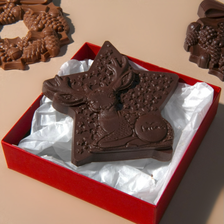 Award-Winning Single Origin 75% Dark Chocolate Christmas Vegan Festive Raphi the Reindeer Award-Winning Single Origin 75% Dark Chocolate Christmas Vegan Festive Raphi the Reindeer