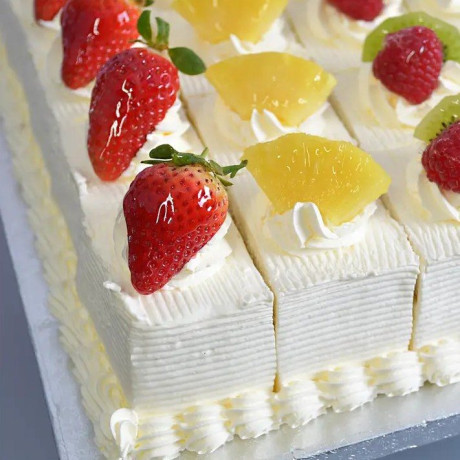 Fruity Five Cake - Egg-Free Party Platter Fruity Five Cake - Egg-Free Party Platter