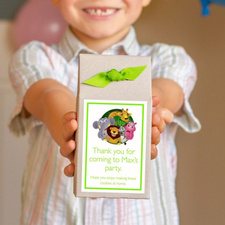 Personalised Baking Children's Party Bags - Choice of Themes (Dinosaurs, Unicorns and more)