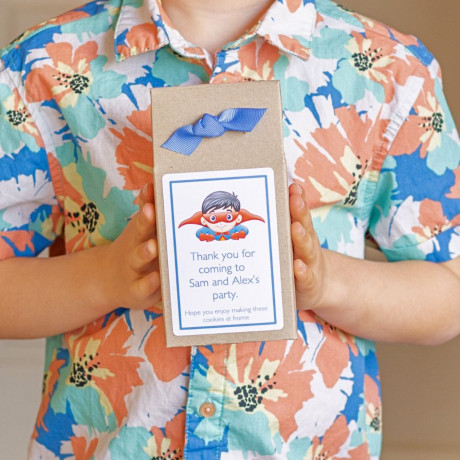 Personalised Baking Children's Party Bags - Choice of Themes (Dinosaurs, Unicorns and more)