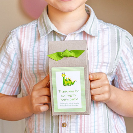 Personalised Baking Children's Party Bags - Choice of Themes (Dinosaurs, Unicorns and more)