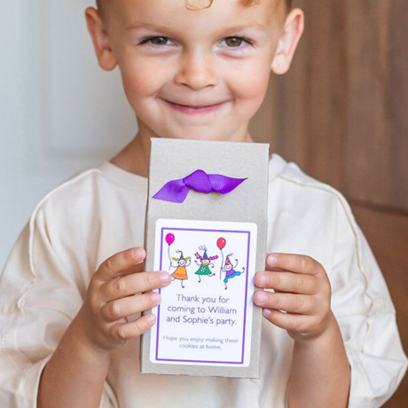 Personalised Baking Children's Party Bags - Choice of Themes (Dinosaurs, Unicorns and more)