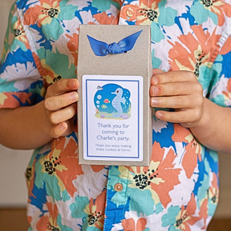 Personalised Baking Children's Party Bags - Choice of Themes (Dinosaurs, Unicorns and more)