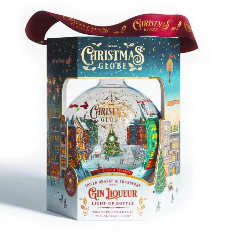Christmas Snow Globe Spiced Orange & Cranberry Gin Liqueur