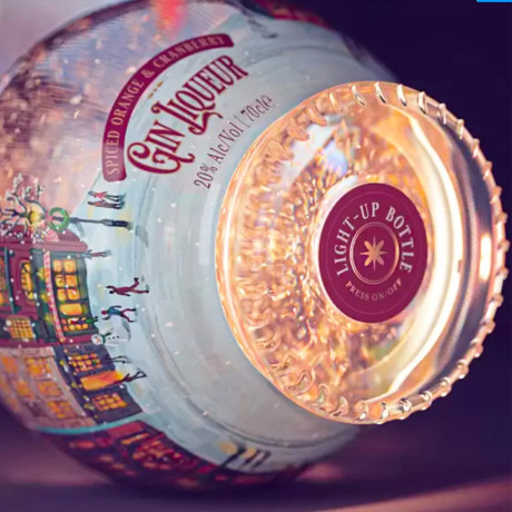 Christmas Snow Globe Spiced Orange & Cranberry Gin Liqueur