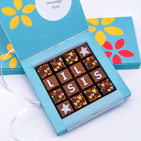 Personalised Message Chocolates for Big/Lil Sis