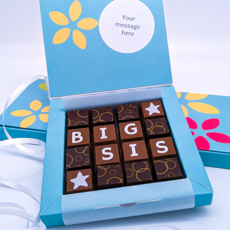 Personalised Message Chocolates for Big/Lil Sis
