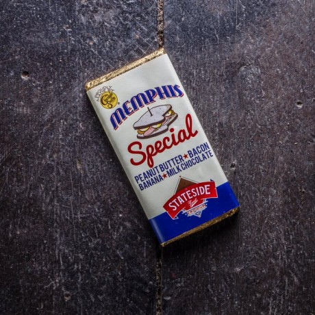 Memphis Special Milk Chocolate Bars Multipack (Banana, Bacon and Peanut Butter )