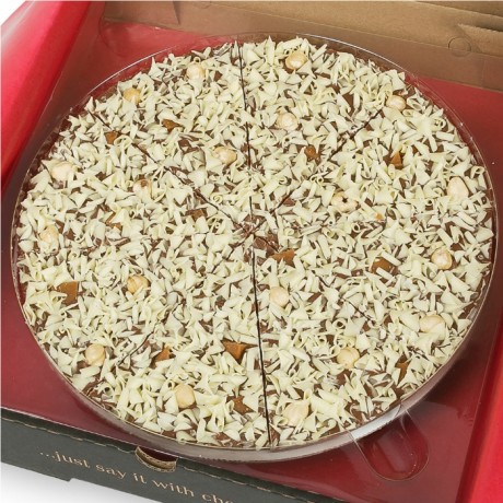 Gone Nuts Chocolate Pizza