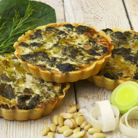 Spinach and Leek Flan (Vegan. Gluten & Dairy Free) Spinach and Leek Flan (Vegan. Gluten & Dairy Free)