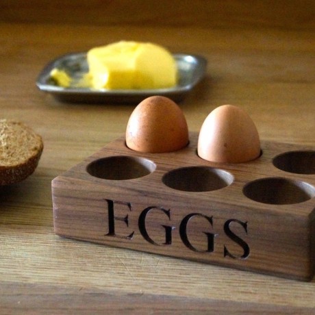Personalised Wooden Egg Trays