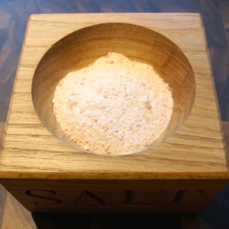 Personalised Wooden Oak Salt Bowl Personalised Wooden Oak Salt Bowl