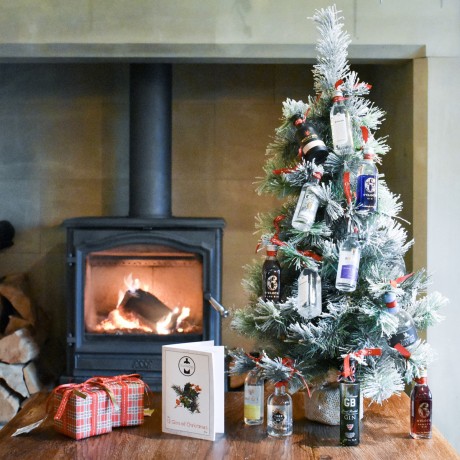 The 12 Gins of Christmas Bauble and British Gin Tasting Set