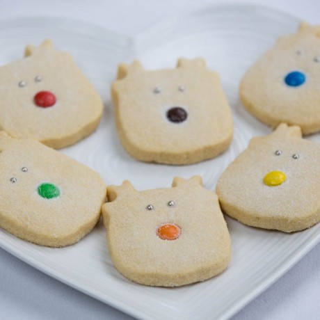 Rudolf &amp; Friends - Christmas Reindeer Shortbread Set