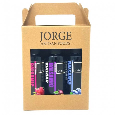 Balsamic Vinegar Selection Set (Plum, Raspberry, &amp; Blueberry)