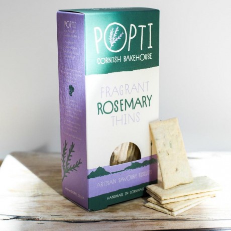 Fragrant Rosemary Savoury Biscuit Thins