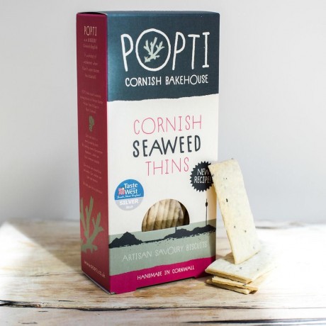Cornish Seaweed Savoury Biscuit Thins