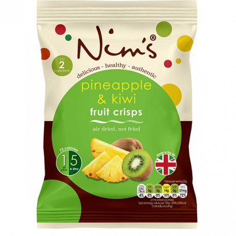 Air Dried Pineapple & Kiwi Crisps