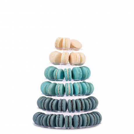 Ombré Macaron Tower (Choice of Colour)