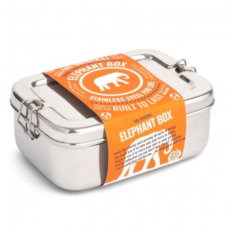 Elephant Box Steel Lunchbox