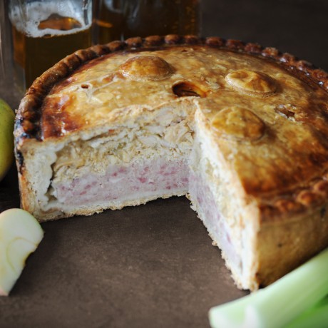 Large Scrumpy Pork Pie