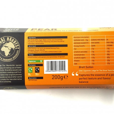 200g pack Pear Fruit jelly for Cheese