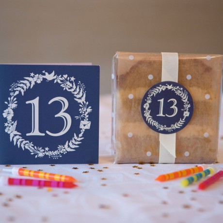 Teen Birthday Cake Card