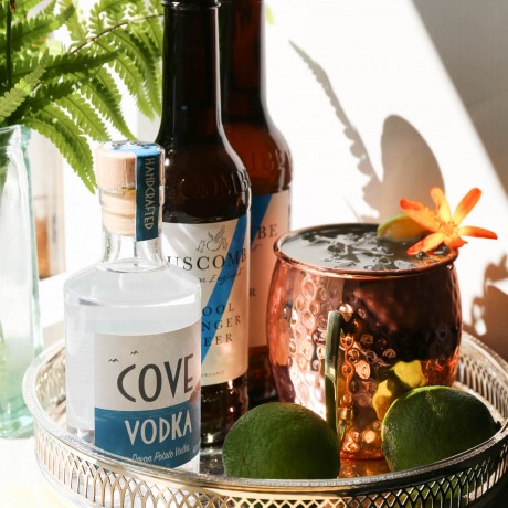 Cove Moscow Mule with flower